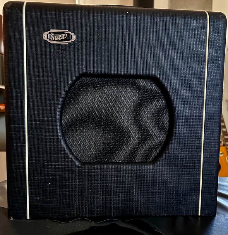 Supro 1808 Blues King 8 1-Watt 1x8" Guitar Combo 2019 - Present - Black image 1
