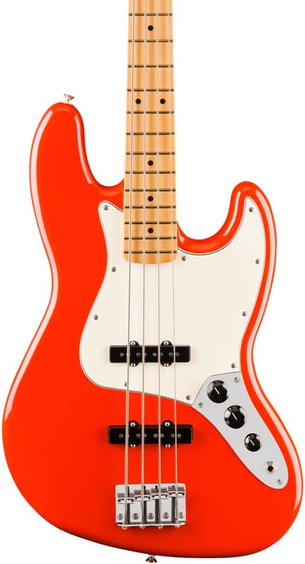 Fender Player II Jazz Bass MP Coral Red image 1