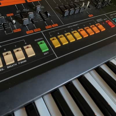 Jupiter-8 with MIDI and Flight Case image 3