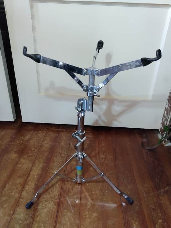 Vintage Ludwig Atlas Snare Stand 70s Blue / Olive image 1