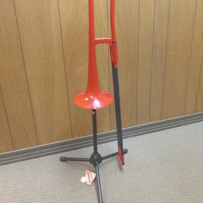Jiggs pBone Plastic Trombone serial PR18050001 - Red image 3