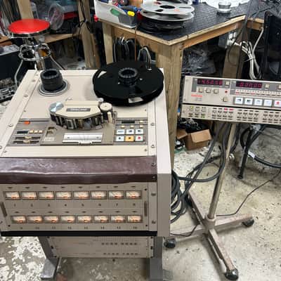 Tascam MS-16 1" 16 track reel to reel multitrack deck. SERVICED! image 2