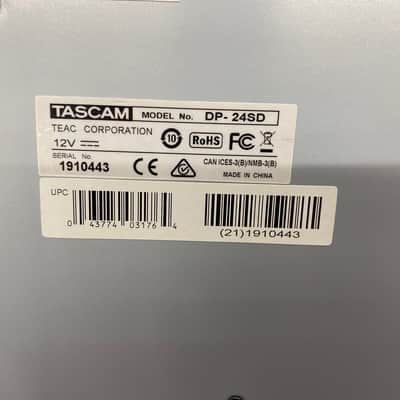 TASCAM Dp-24SD 24-track Digital Multitrack Recorder and Workstation image 12
