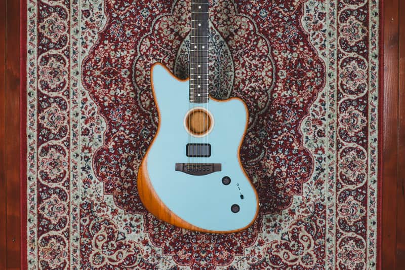 Fender Acoustasonic Player Jazzmaster - Ice Blue