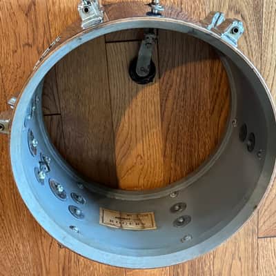 Rogers 12" Blue Agate 12" Rack Tom Drum Vintage 60's image 9