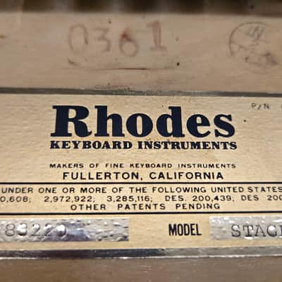 Rhodes Mark 1 Seventy Three Keys image 6