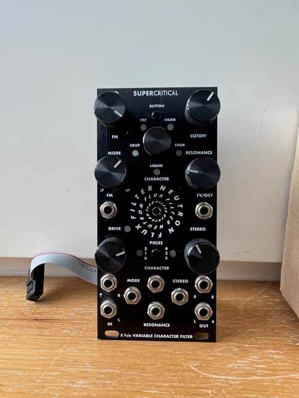 Supercritical Synthesizers Neutron Flux Analog Signal, Digital Control 8-Pole Variable-Character Stereo Filter - Black image 1