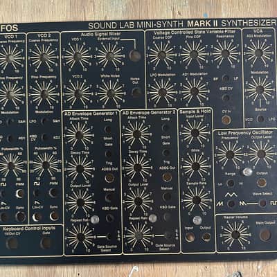 MFOS Sound Lab Mini-Synth Mk II PCB + PANEL/BOX image 4