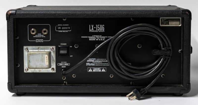 Fender LX-1506 150 Watts 6 Channel Powered Mixer with Reverb | Reverb
