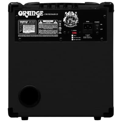 Combo Crush Bass 25 Black Orange image 3