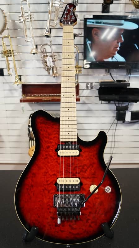 Music Man Sterling AX40 w/Floyd Rose Bridge! EVH D-Tuna image 1