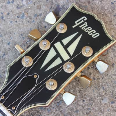 1973 Greco EG-500 Les Paul Custom Sunburst - Made in Japan | Reverb