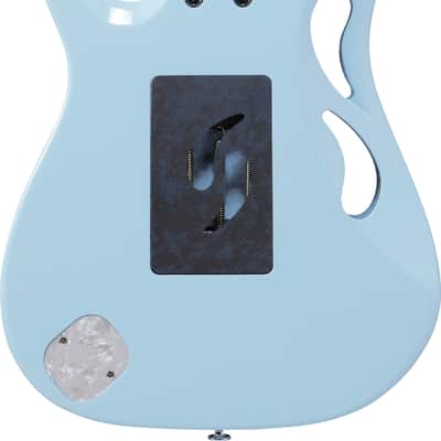 Ibanez Steve Vai "PIA" Signature Edition E-Gitarre 6 String - Blue Powder + Case image 12