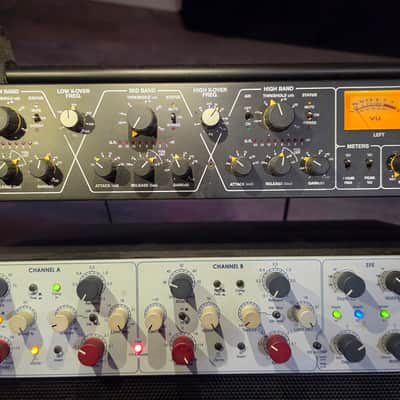 Drawmer 1973 Three Band Stereo FET Compressor 2015 - Present - Black image 1