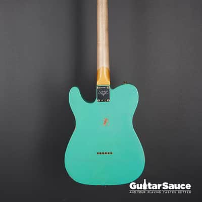Fender  Custom Shop 64 Telecaster Relic Seafoam Green  2024 (Cod. 1502NG) image 11