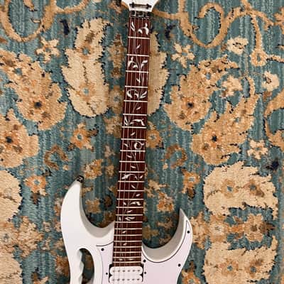 Ibanez JEMJR-WH Steve Vai Signature with Jatoba Fretboard 2018 - Present - White image 10
