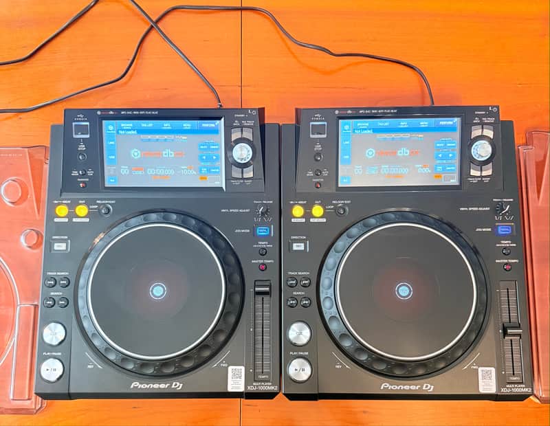Pioneer XDJ-1000MK2 Digital Performance DJ Multi-Player 2010s - Black Bild 1