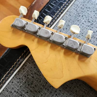 Fender Mustang USA vintage w/ohsc 1967 - Dakota red image 7