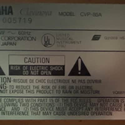 Yamaha Clavinova CVP-85A image 9