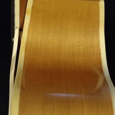 ARCHTOP ELECTRIC GEMTONE 1960'S - NATURAL WOOD image 6