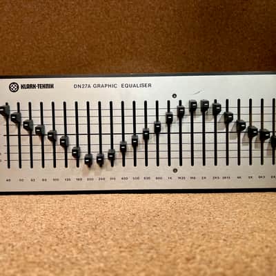 Klark Teknik DN27A Graphic Equaliser – 1970s – RARE – Serviced – Warranty image 6