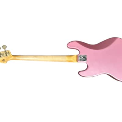 Fender Custom Shop Journeyman 1965 Jazz Bass, Faded Burgundy Mist/Rosewood 9.5 LBS *IN STOCK* image 11