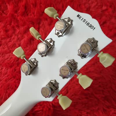 Super Rare 2015 Navigator N-SG Custom Order 3 Pickup SG Standard White - With Original Hard Shell Case - Made By ESP Technical House Custom Shop in Japan MIJ image 15