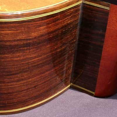 1982 Kazuo Yairi Y505A Concert Grade Classical Alto/Requinto Guitar+Soft Case image 13