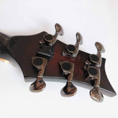 (made in Ukraine) Avaks Custom 22 inspired Double Cut '2009 Charcoal w/case image 5
