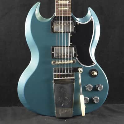 Gibson Murphy Lab 1964 SG Standard With Maestro Vibrola Pelham Blue Light Aged image 1
