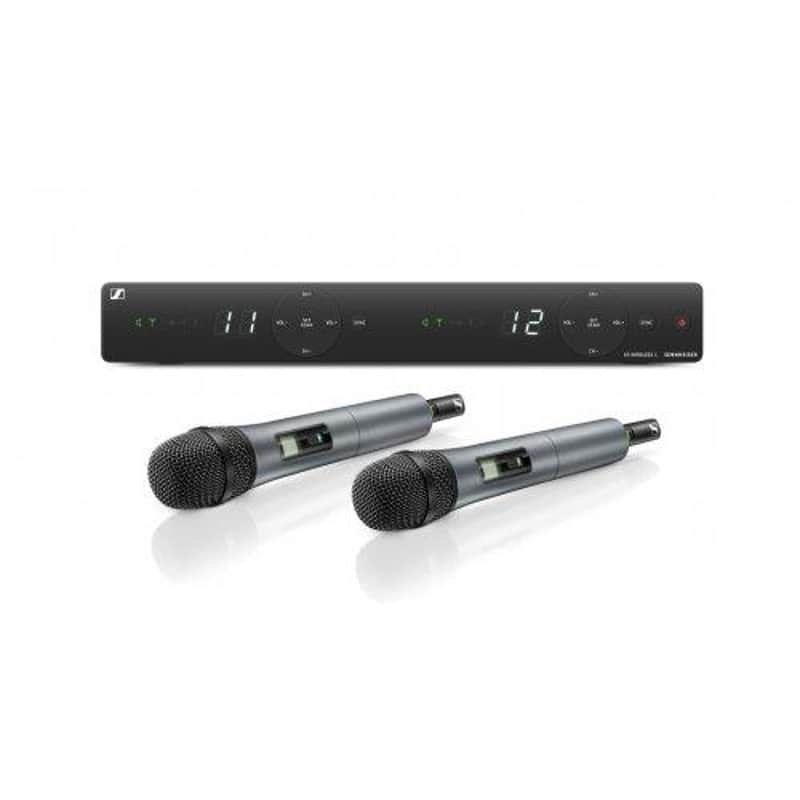 Sennheiser XSW 1-835 DUAL-A Dual Handheld Wireless Mic System Dual Handheld Wireless Mic System image 1