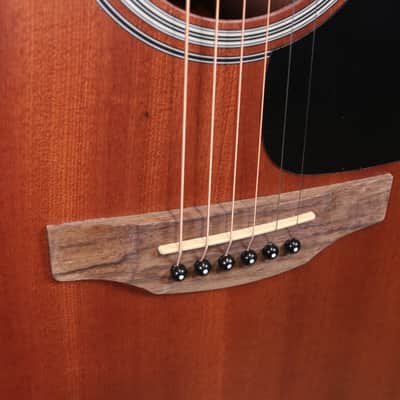 Takamine G Series GD11M All Layered Mahogany Acoustic Guitar - Laurel Fretboard, Natural Satin image 4