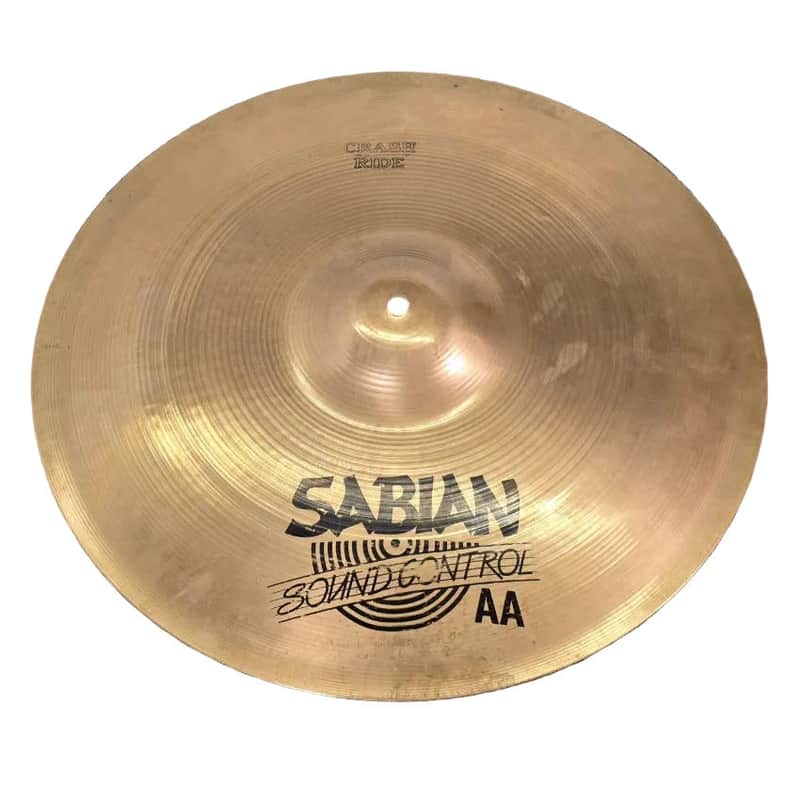 Used Sabian AA Sound Control Crash/Ride Cymbal 18" 1330 grams - Good image 1