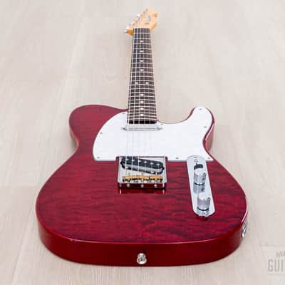 2024 Fender Hybrid II Telecaster FSR Quilt Top Red Beryl, Near-Mint w/ Tags, Japan MIJ image 11