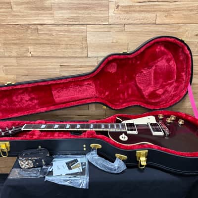 Epiphone "Inspired by Gibson Custom" Jeff Beck Signature '54 Les Paul Standard Guitar- Oxblood 8lbs 11oz w/hard case. New! image 20