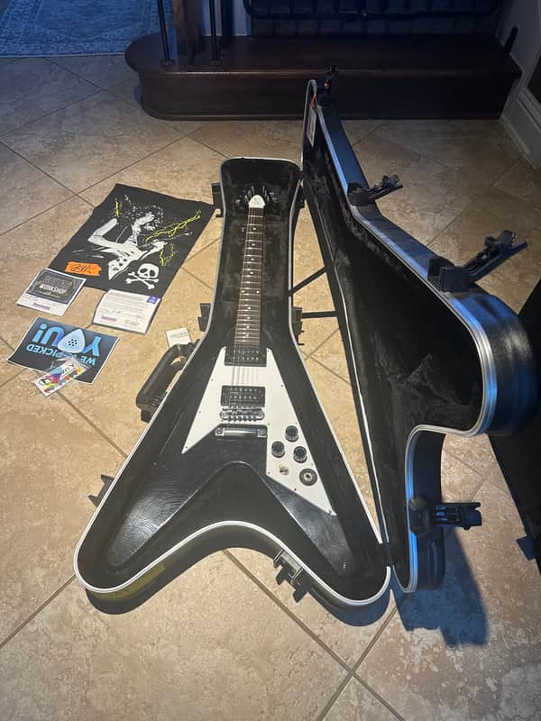 Gibson Custom Shop Murphy Lab '79 Kirk Hammett Flying V 2023 - Aged Ebony