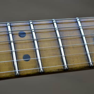 Fender American Stratocaster Heavy Relic Shell Pink Eric Johnson Pups Maple Neck image 13