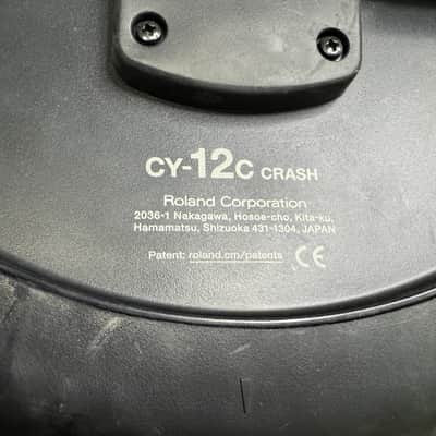 Roland CY-12C Dual-Trigger V-Cymbal V-Drum w/Cymbal Arm & Clamp - P0M3007 image 7