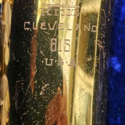 King Cleveland USA 615 Tenor Saxophone 1960s-80s USA image 3