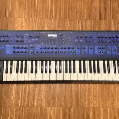 Dave Smith Instruments Poly Evolver 61-Key 4-Voice Polyphonic Synthesizer 2005 - 2011 - Blue with Wood Sides