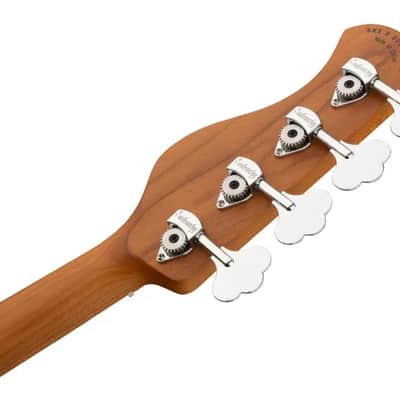 Sadowsky MetroExpress 21-Fret Vintage M Bass, Roasted Maple Fingerboard, 4-String - Solid Black High Polish image 8
