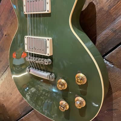 2015 Gibson Custom Shop R8 Les Paul Standard '58 Reissue VOS, Olive Drab image 4