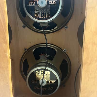 2x12 Guitar Cabinet with Celestion Vintage 30's built in 2014 - Pine image 5