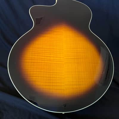 Taylor Klein AB-4 Acoustic Bass 2002 - Sunburst image 4