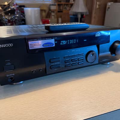 Kenwood VR-505 KAM-1 A/V Receiver Dolby Digital DTS Serviced Remote Bundle Nice✅ image 3