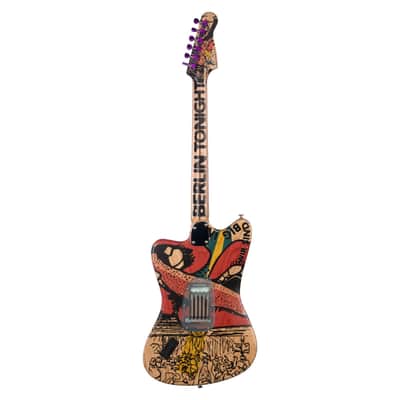 Deimel Guitarworks Firestar Artist Edition "Berlin Tonight" - Offset Electric Guitar Built-in LesLee image 10