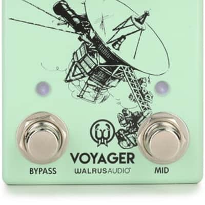 Walrus Audio Voyager MKII Overdrive Pedal - Seafoam Green image 2