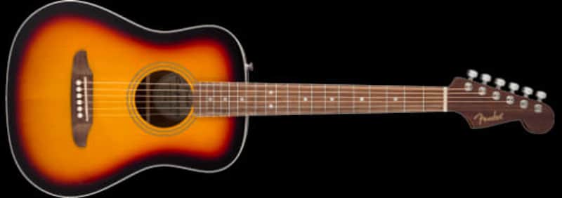 Fender California Standard Redondo Mini 3 Color Sunburst with Bag image 1
