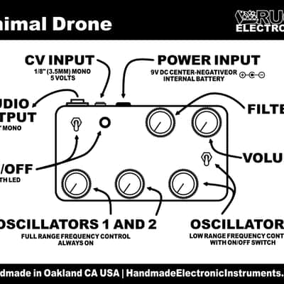 Minimal Drone (Rucci Handmade Synthesizer) image 5