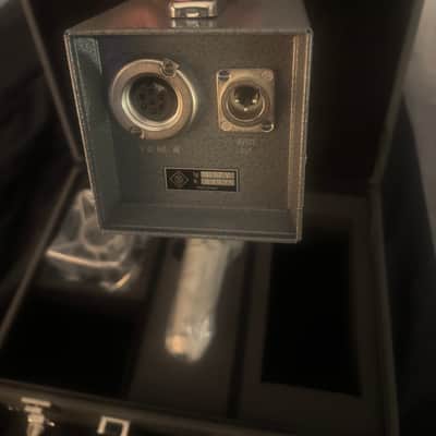 Neumann U 67 Set Large Diaphragm Multipattern Tube Condenser Microphone Reissue 2018 - Present - Nickel Bild 7